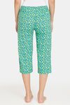 Rosaline Meadows Knit Cotton Capri (Pack of 2) - Green Blue — thumbnail 4